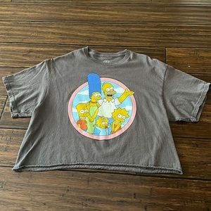 The Simpsons Crop Top.